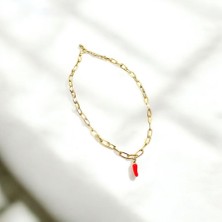 Çelik Charm Biber Kolye
