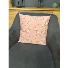 Çiçekli Kırlent Kılıfı 2'li