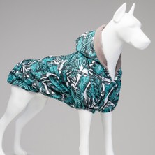 Aqua Black Içi Polarlı Su Geçirmez Köpek Yağmurluğu