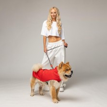 Softshell Red Stripe Küçük,orta ve Büyük Irk Köpek Yağmurluğu