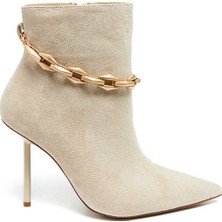 Bestello Ince Topuklu Neolit Taban Topuklu Bot 281-8012 Kadın Bot