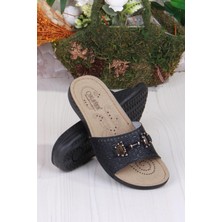 Fort 5723 Siyah Rahat Esnek Anatomik Kadın Terlik