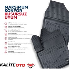 Peugeot Expert Traveller 2021 Model Bagaj Havuzu Araca Özel Siyah Paspas Takımı