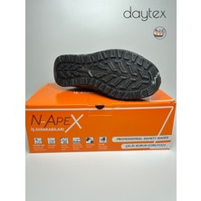 Napex Süet Cırtlı Çelik Burunlu S1 Fosfor Dikişli Iş Güvenliği Ayakkabısı