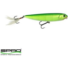 D. Spro Salt Dawg 125 Chartreuse 28G Sahte Yem