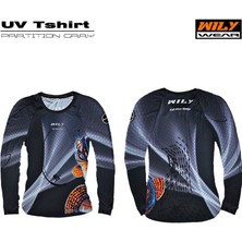 Wily Wear Uv T-Shirt Partition Gray