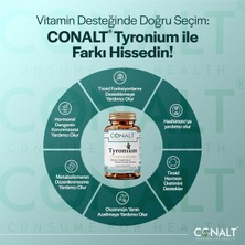 CONALT Tyronium 60 Kapsül Tiroid Sağlığınız Için Doğal Destek!