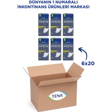 Tena Men Erkek Mesane Pedi Level 2 20LI 6 Paket 120 Adet