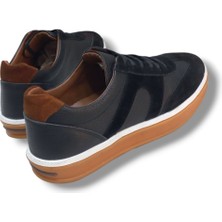 Growish GR0304 Gudi Baskı  Floter Deri Üst Kalite Kauçuk Taban Erkek Sneaker Ayakkabı