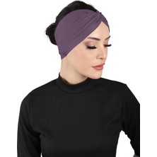 ST055-BANDANA Çapraz Bone 18 Mürdüm