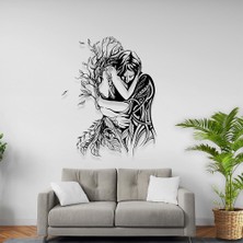 Abronya Kadın Erkek Tablo Romantik Çift Tablosu Lazer Kesim Tablo