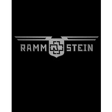 Rammstein Double Line Büyük Sırt Patch Yama