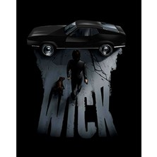 John Wick Car Büyük Sırt Patch Yama