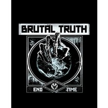 Brutal Truth End Time Büyük Sırt Patch Yama