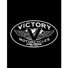 Victory Motorcycles Polaris Logo Büyük Sırt Patch Yama