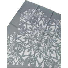 Mısırlı Eşarpları Emprime Krep Etnik Desen Eşarp
