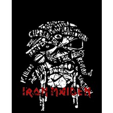 Iron Maiden Long Sleeve Büyük Sırt Patch Yama