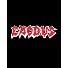 Exodus Logo Büyük Sırt Patch Yama