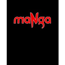 Manga Red Text Büyük Sırt Patch Yama
