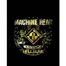 Machine Head Hellalive Büyük Sırt Patch Yama