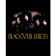 Black Veil Brides Grup Büyük Sırt Patch Yama