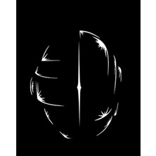 Daft Punk Helmet Büyük Sırt Patch Yama