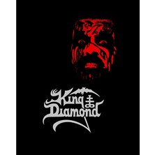 King Diamond Head Büyük Sırt Patch Yama