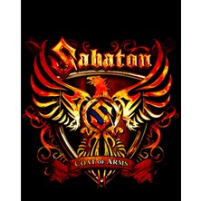 Sabaton Coat Of Arms Büyük Sırt Patch Yama