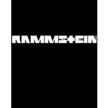 Rammstein Text Büyük Sırt Patch Yama