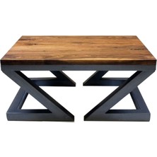 Abronya Televizyon Sehpası Orta Sehpa Ayağı Metal Ayak Ahşap Istemiyorum