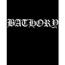 Bathory Logo Büyük Sırt Patch Yama