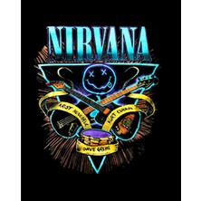 Nirvana Poster Büyük Sırt Patch Yama