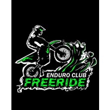 Motokros Enduro Club Büyük Sırt Patch Yama