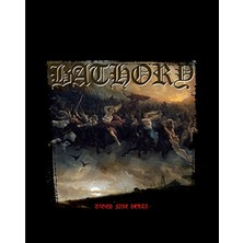 Zepplin Giyim Bathory Blood Fire Death Büyük Sırt Patch Yama