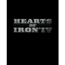 Hearts Of Iron Iv Silver Logo Büyük Sırt Patch Yama