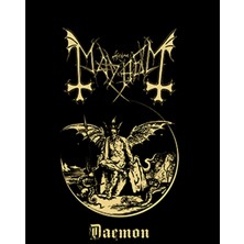 Mayhem Daemon King Büyük Sırt Patch Yama