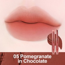 Lilybyred Milky Blur Fondue Bar/ Lilybyred Kremsi Blur Ruj & Allık - 05 Pomegranate in Chocolate