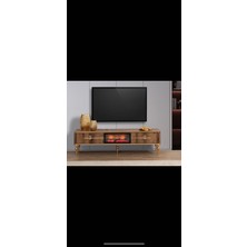 Lndhome Store Asel Şömineli Tv Ünitesi