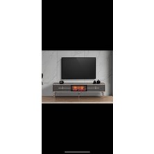 Lndhome Store Asel Şömineli Tv Ünitesi