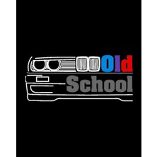 Bmw Old School E30 Color Büyük Sırt Patch Yama