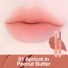 Lilybyred Milky Blur Fondue Bar/ Lilybyred Kremsi Blur Ruj & Allık - 01 Apricot in Peanut Butter