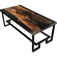 Abronya Siyah Orta Sehpa Epoksi Sehpa Epoksi Sehpa Fiyatı