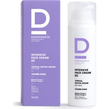 Dermoskin Intensive Face Topicalbiotin Cream(D) | Kuru Ciltler İçin Nemlendirici Yoğun Bakım Kremi | 50 ml
