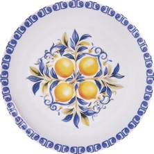 Kütahya Porselen Amalfi 4 Parça 21 cm Pasta Tabağı