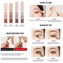 Merythod Reeledge Eye Crayon 02 Flatbrown - 4 Renkli Eye Crayon