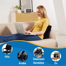 Visco Bel Destek Minderi Ortopedik Visko Yastık Bel Sırt Destek Minderi