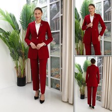 Gnd Kadın  Klasik Düğmeli Blazer Takım Elbise