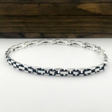 925 Ayar Gümüş Erkek Bileklik