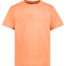 BRZ Collection Brz Kids Basic Kız Çocuk T-Shirt Neon Turuncu
