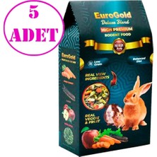 Eurogold Deluxe Blend Rodent Food Kemirgen Yemi 1 kg 5 Ad